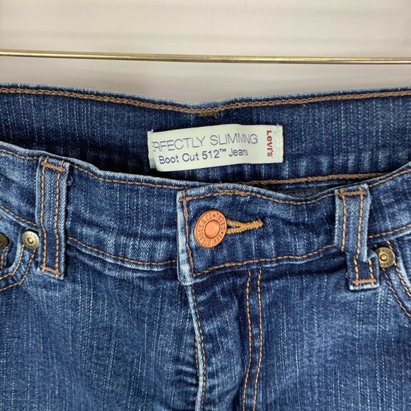 512 Perfectly Slimming Stretch Boot Cut Jeans - Picture 2 of 5